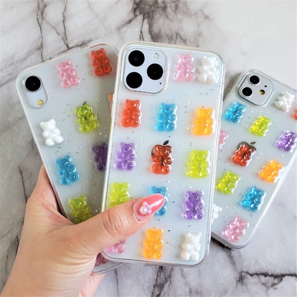 Gummy Bear 3D Clear Case